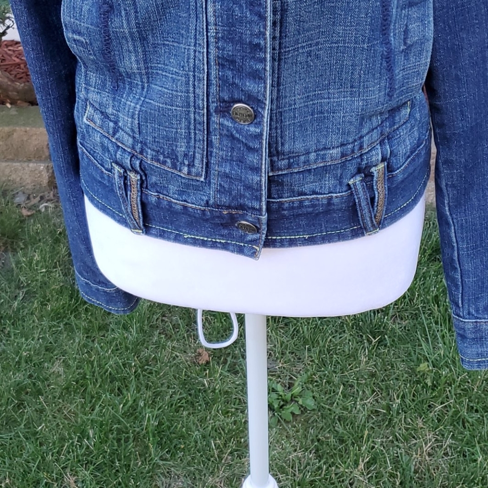 Richcow Jeans(RJ) Women's Blue Jean Jacket - Picture 9 of 16